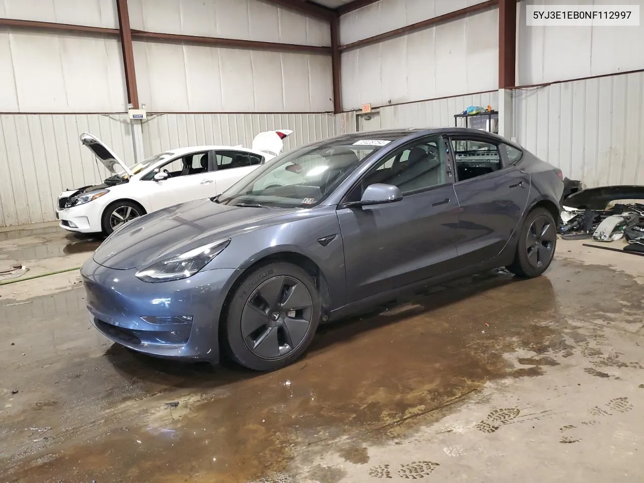 2022 Tesla Model 3 VIN: 5YJ3E1EB0NF112997 Lot: 70428754