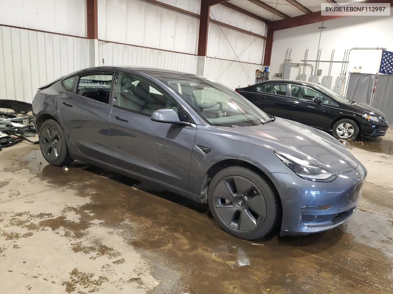 5YJ3E1EB0NF112997 2022 Tesla Model 3