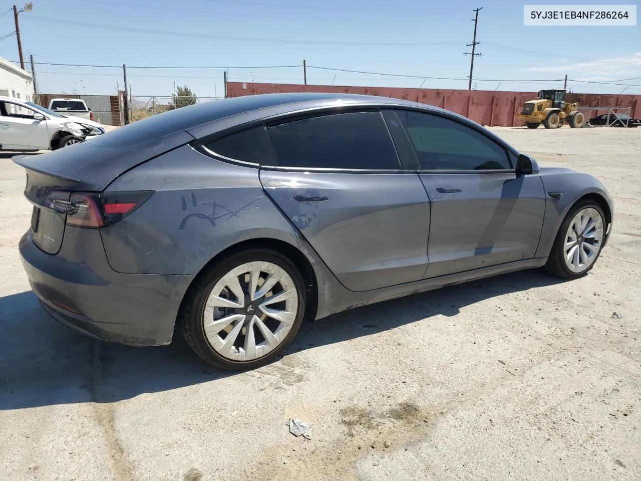 2022 Tesla Model 3 VIN: 5YJ3E1EB4NF286264 Lot: 70437104