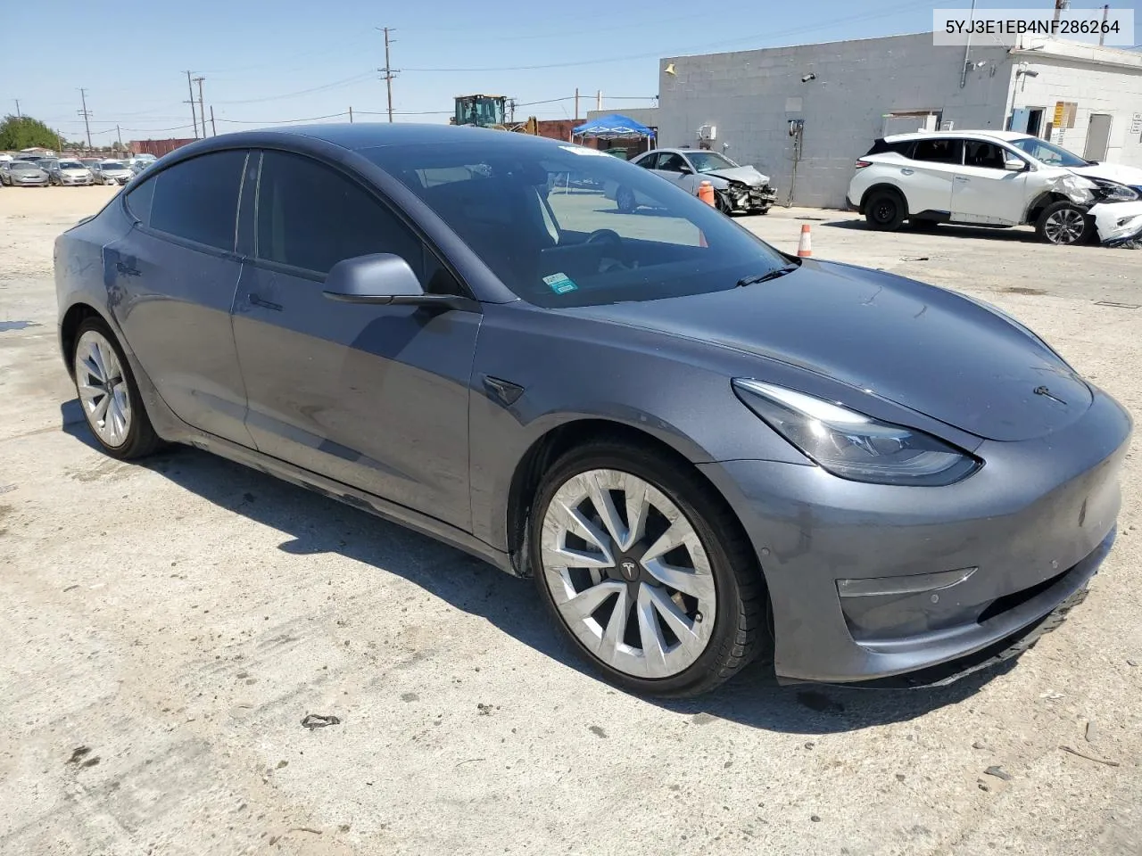 2022 Tesla Model 3 VIN: 5YJ3E1EB4NF286264 Lot: 70437104