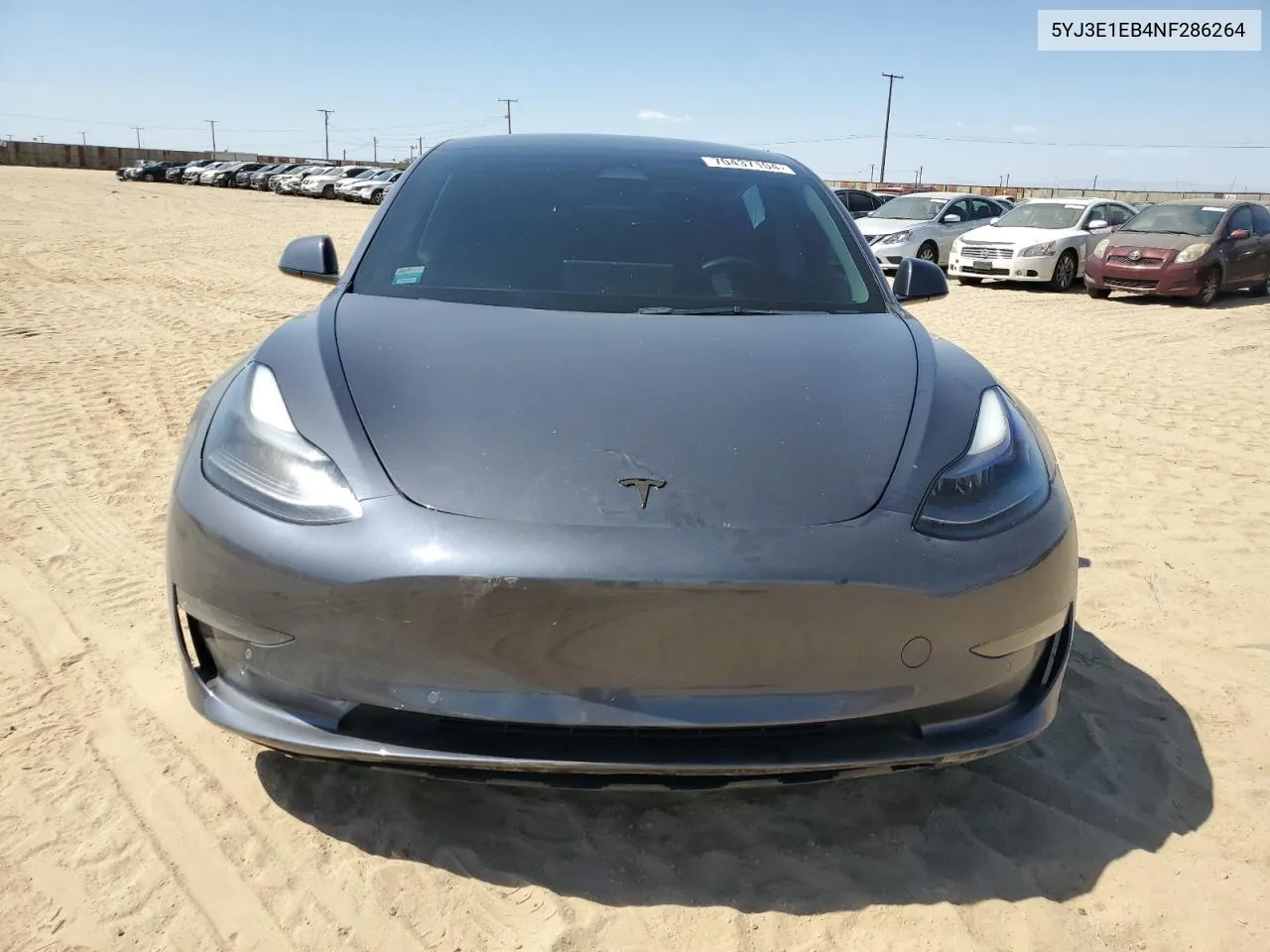 5YJ3E1EB4NF286264 2022 Tesla Model 3