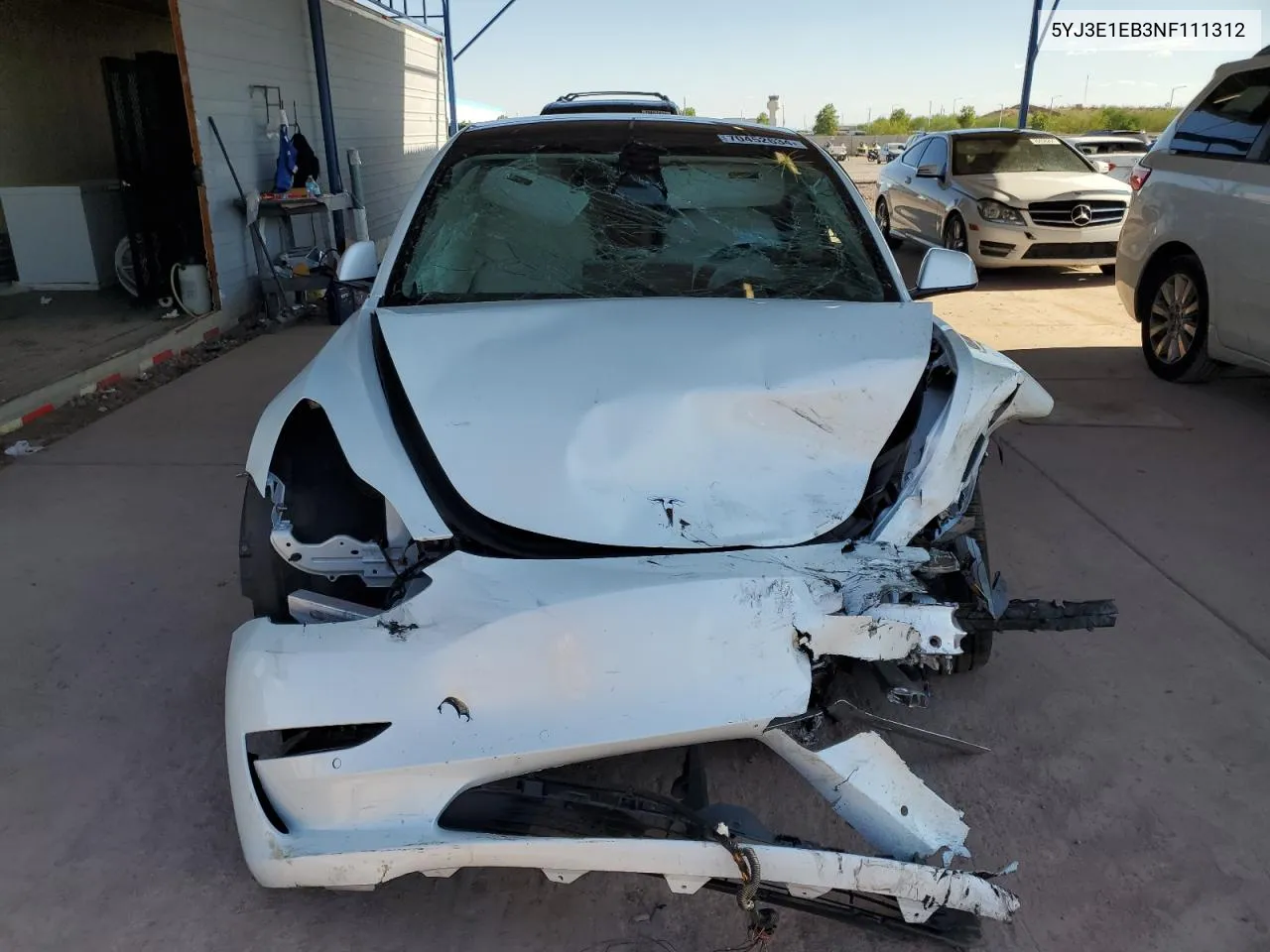 5YJ3E1EB3NF111312 2022 Tesla Model 3