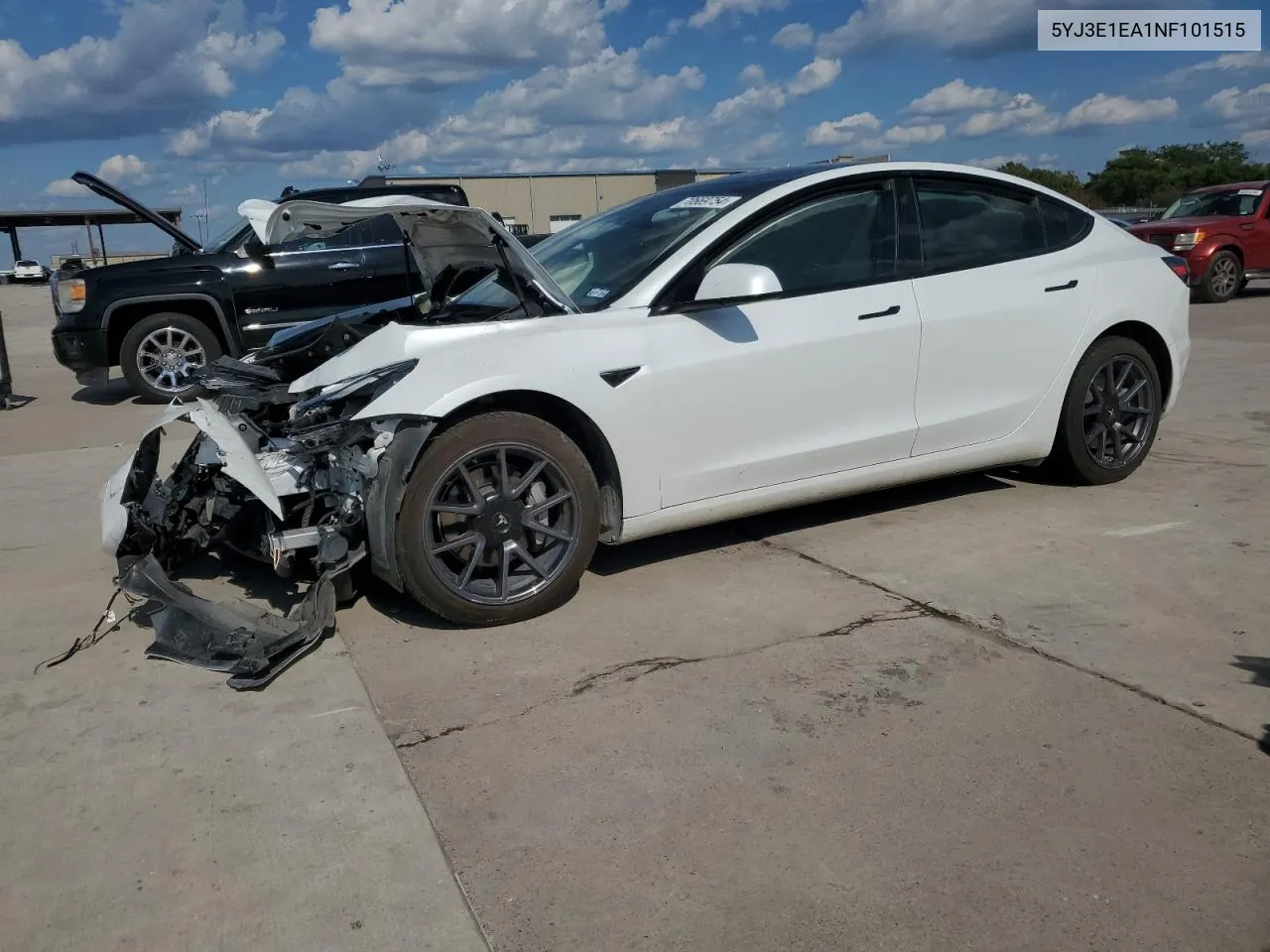 5YJ3E1EA1NF101515 2022 Tesla Model 3