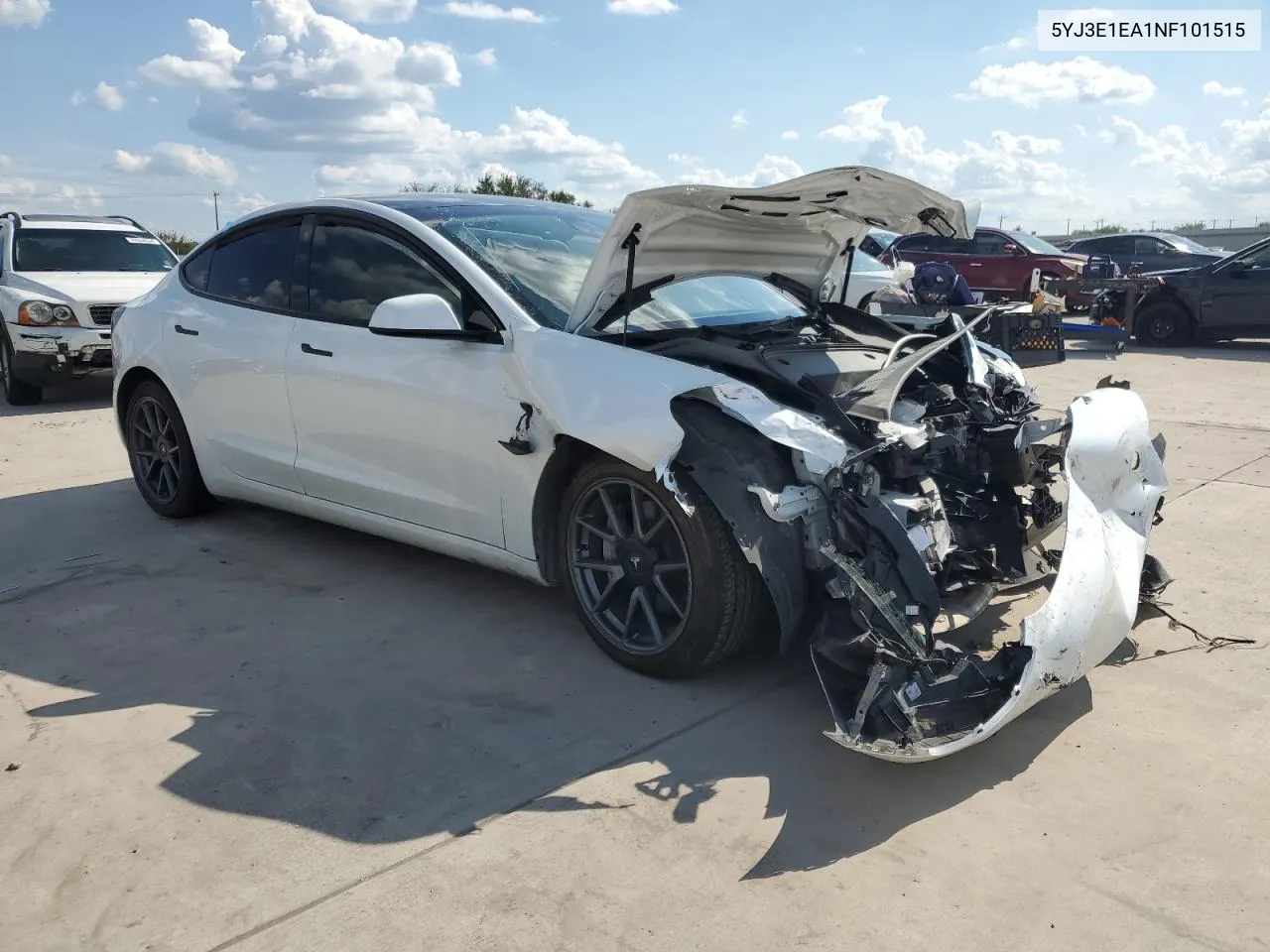 5YJ3E1EA1NF101515 2022 Tesla Model 3