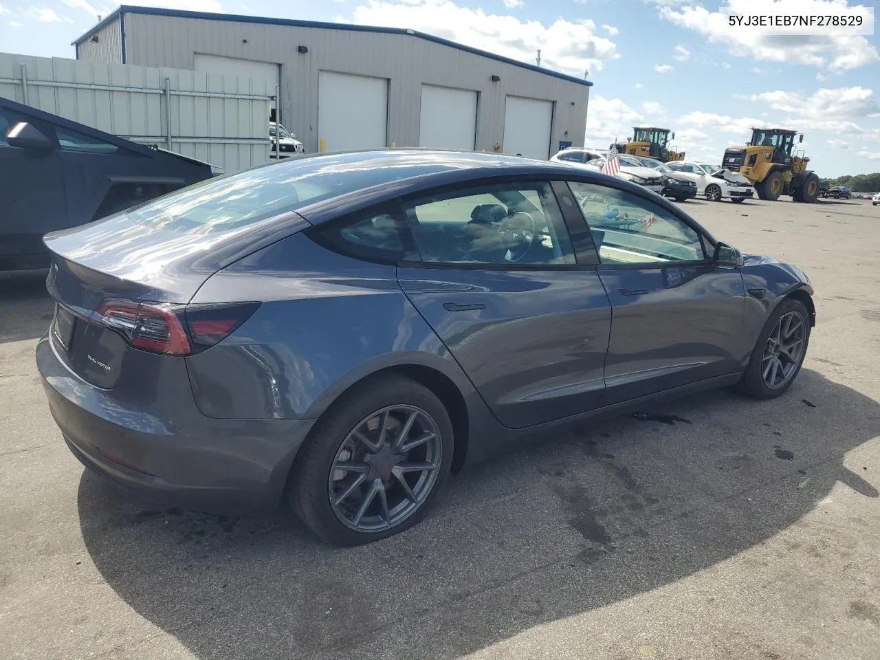 5YJ3E1EB7NF278529 2022 Tesla Model 3