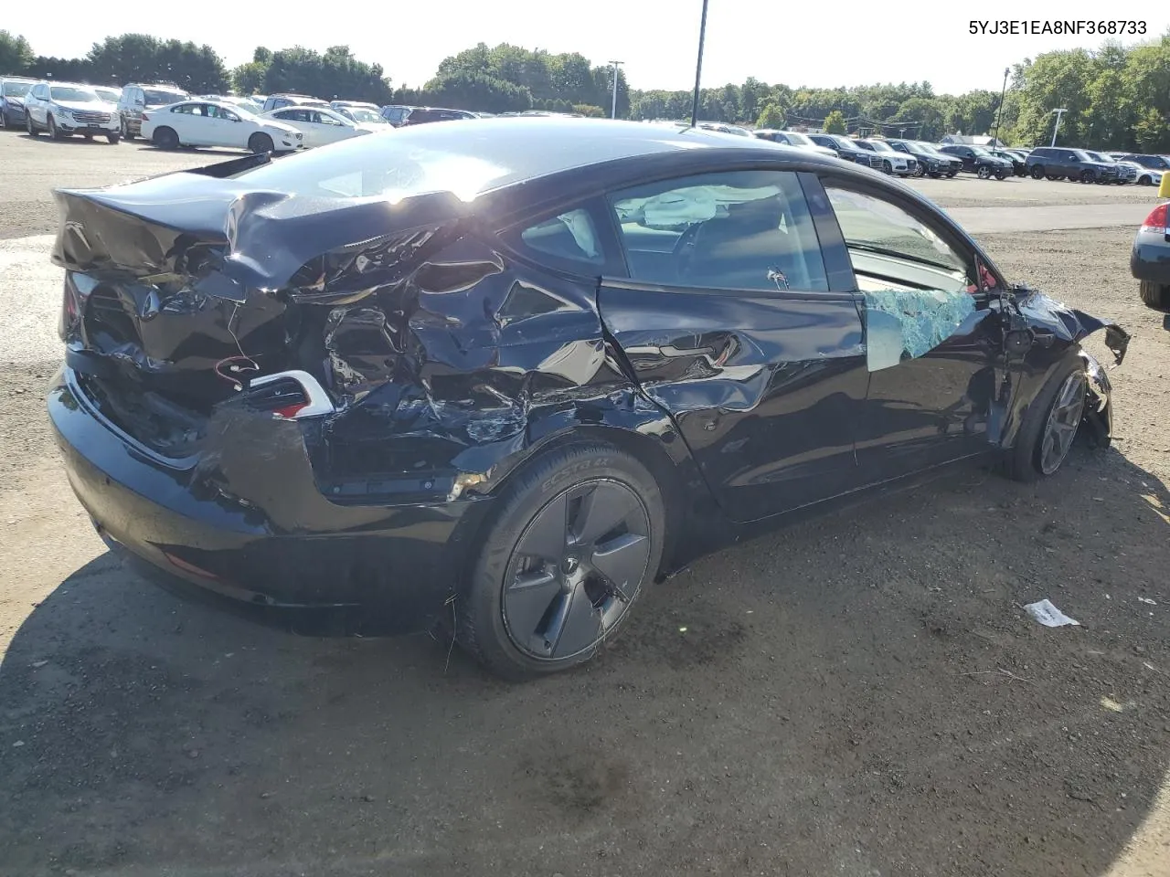 5YJ3E1EA8NF368733 2022 Tesla Model 3