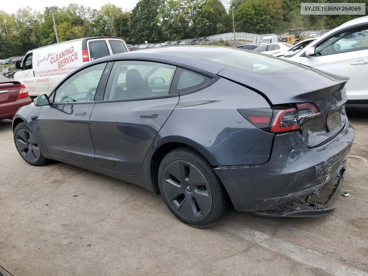 2022 Tesla Model 3 VIN: 5YJ3E1EB6NF264069 Lot: 70817894