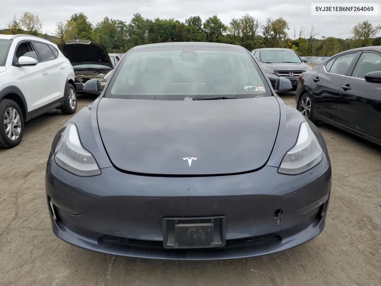 2022 Tesla Model 3 VIN: 5YJ3E1EB6NF264069 Lot: 70817894