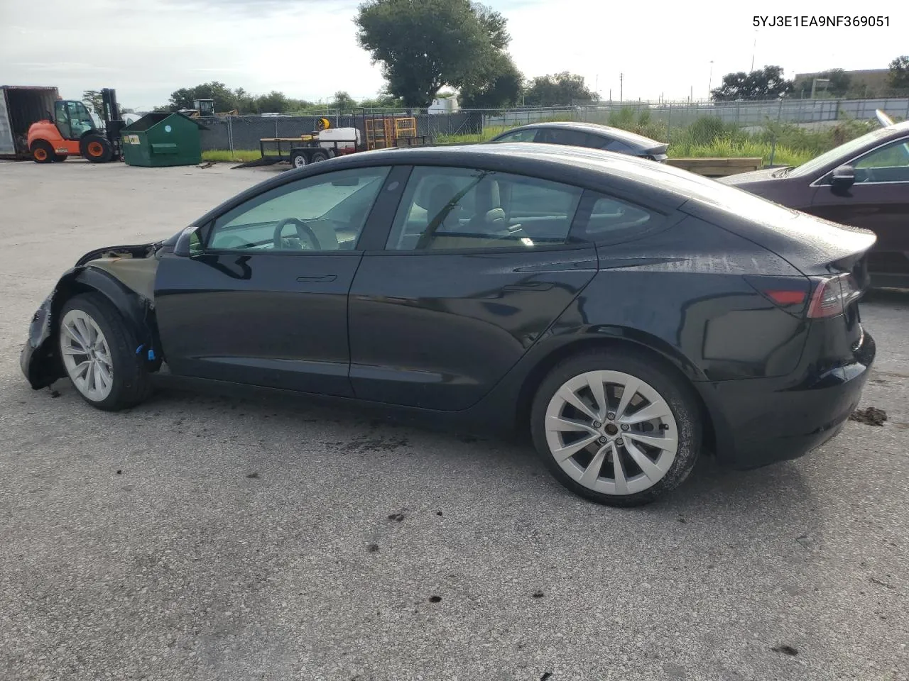 5YJ3E1EA9NF369051 2022 Tesla Model 3