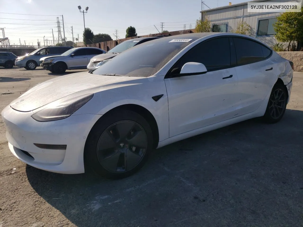 5YJ3E1EA2NF302128 2022 Tesla Model 3