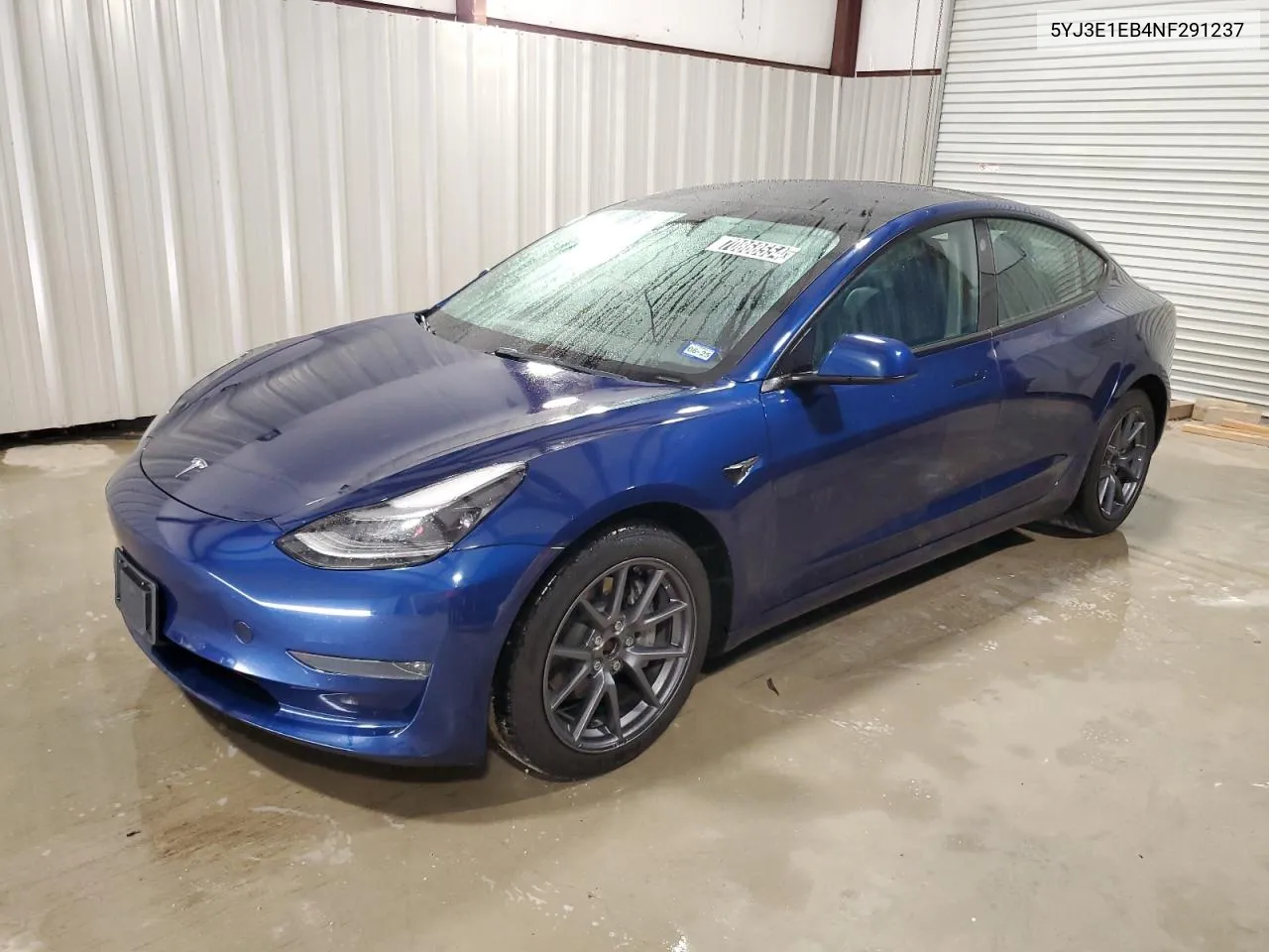 5YJ3E1EB4NF291237 2022 Tesla Model 3