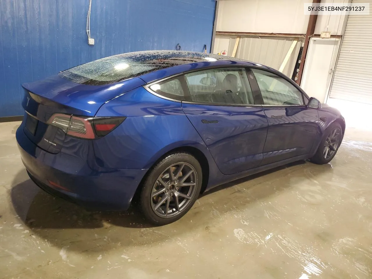 5YJ3E1EB4NF291237 2022 Tesla Model 3