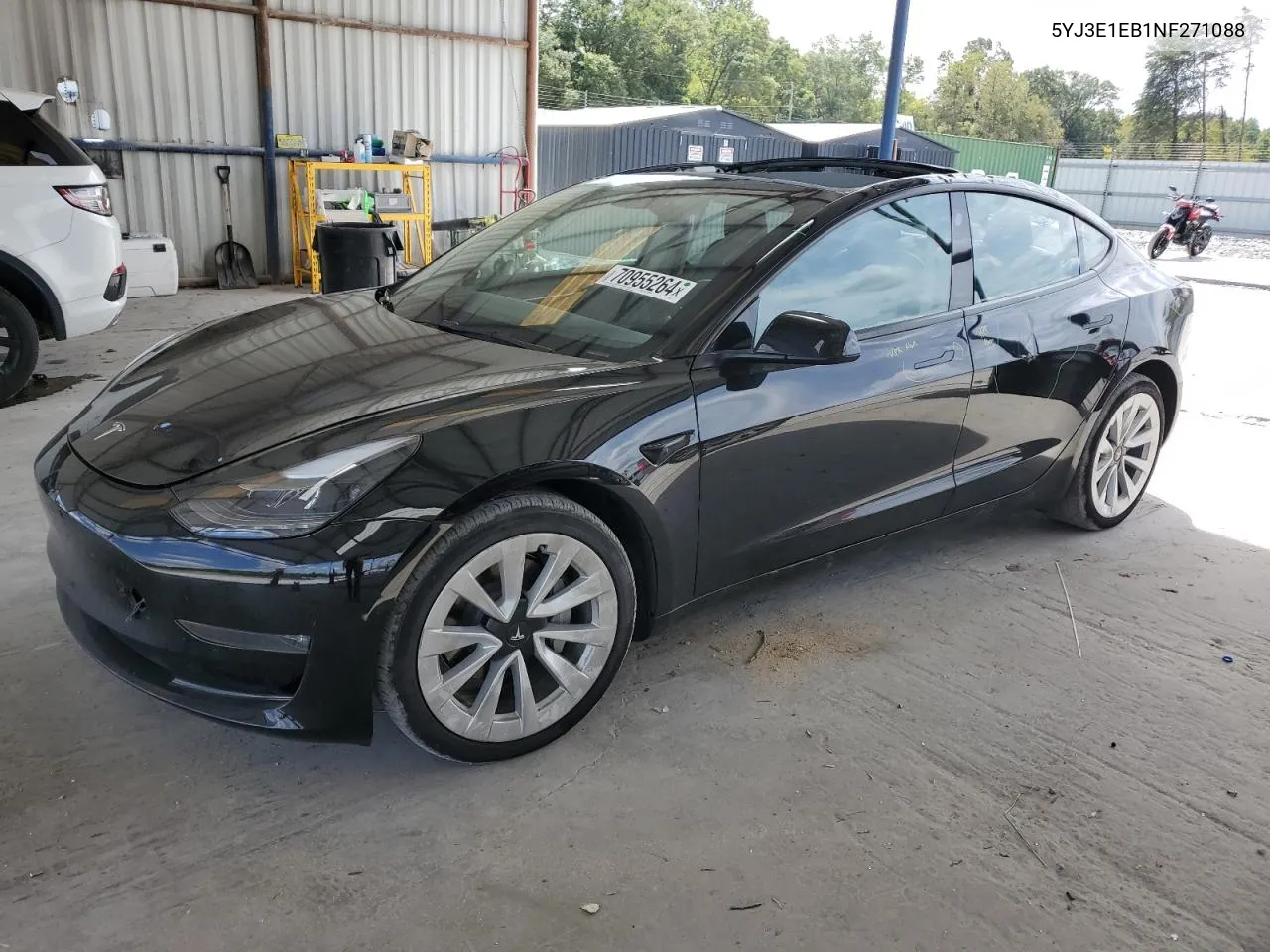 2022 Tesla Model 3 VIN: 5YJ3E1EB1NF271088 Lot: 70955264