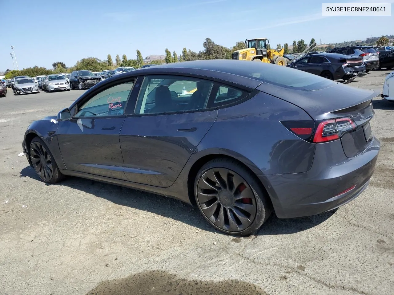 5YJ3E1EC8NF240641 2022 Tesla Model 3