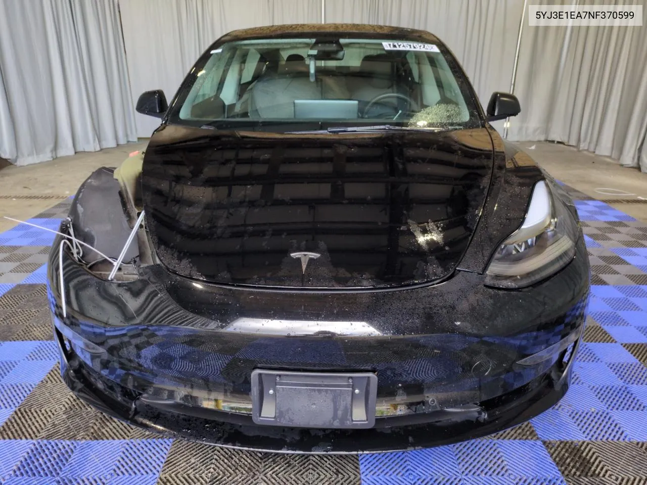 5YJ3E1EA7NF370599 2022 Tesla Model 3