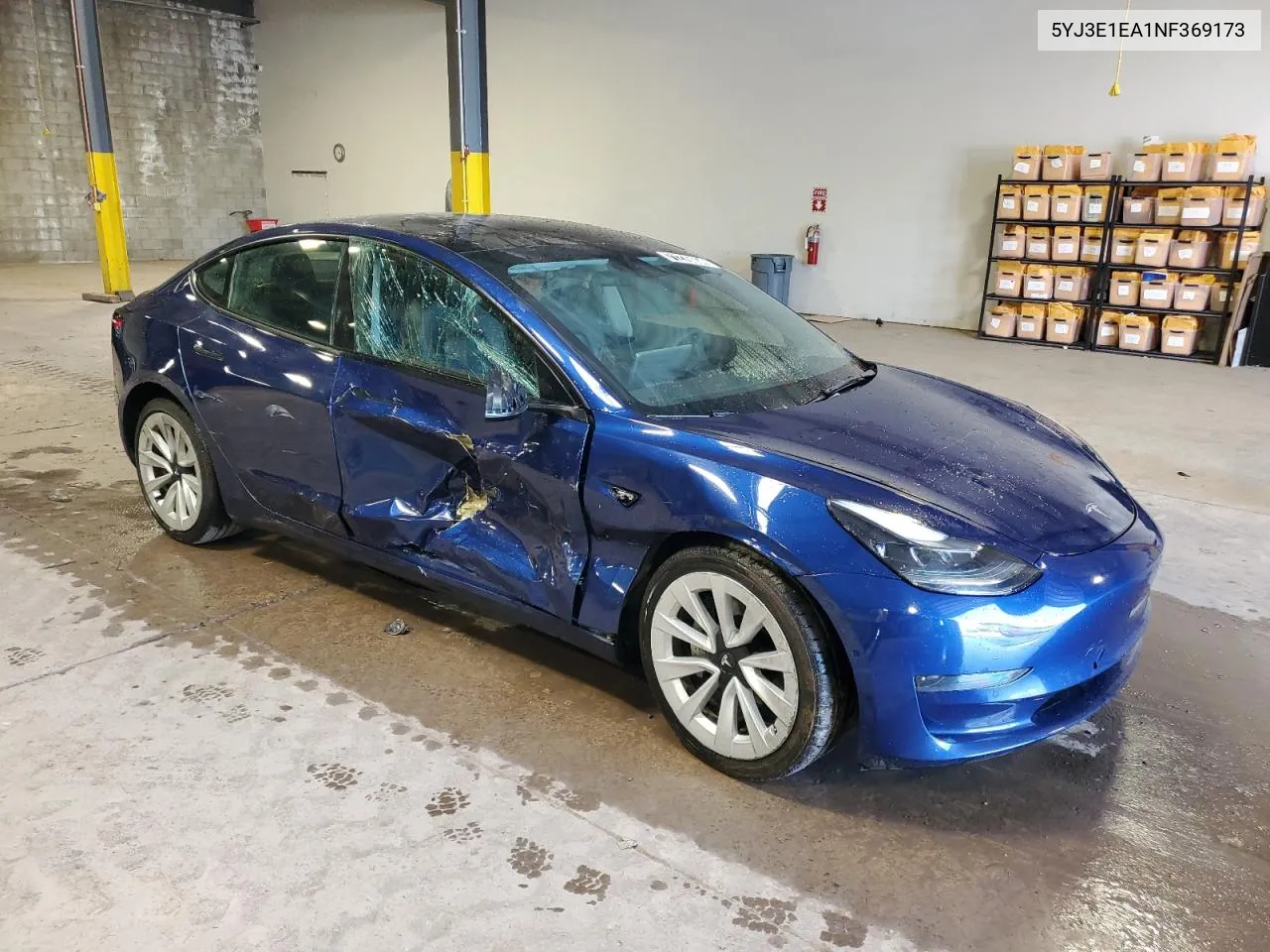 5YJ3E1EA1NF369173 2022 Tesla Model 3