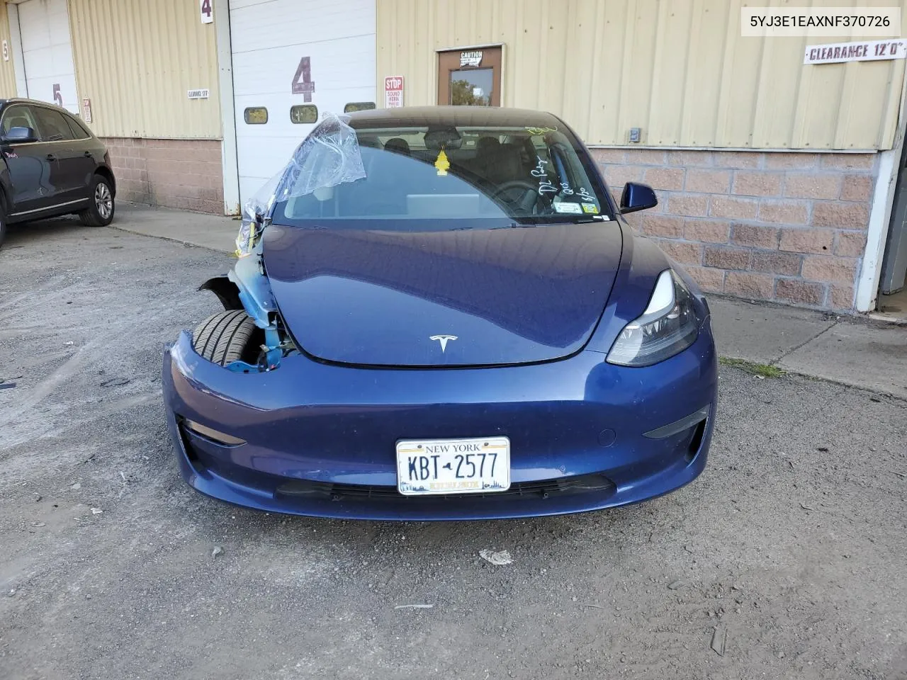 5YJ3E1EAXNF370726 2022 Tesla Model 3