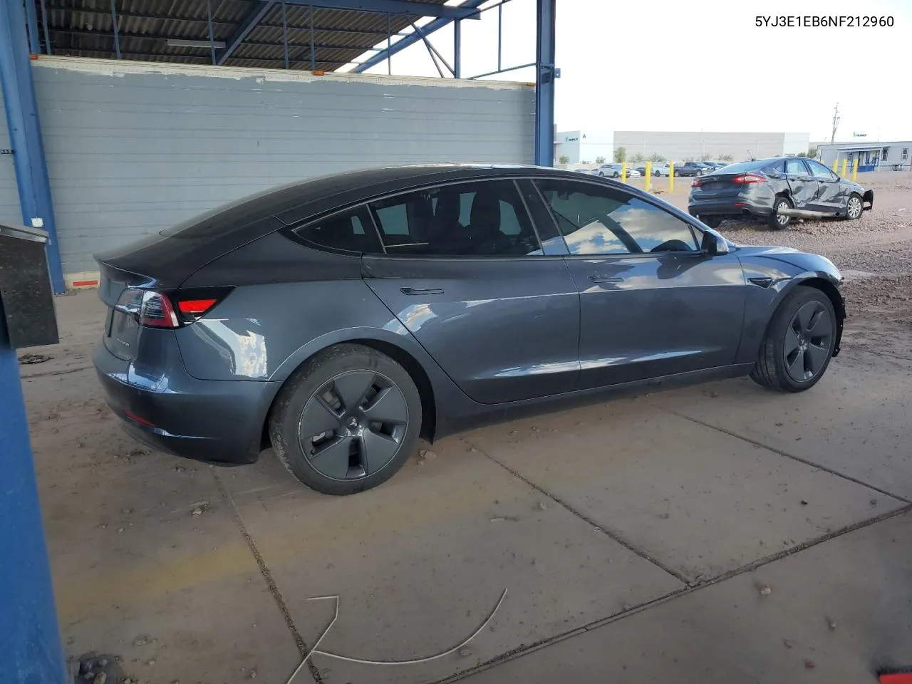 5YJ3E1EB6NF212960 2022 Tesla Model 3