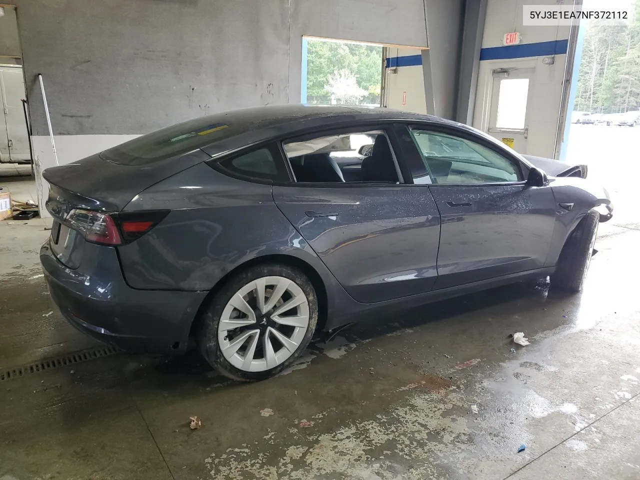 5YJ3E1EA7NF372112 2022 Tesla Model 3