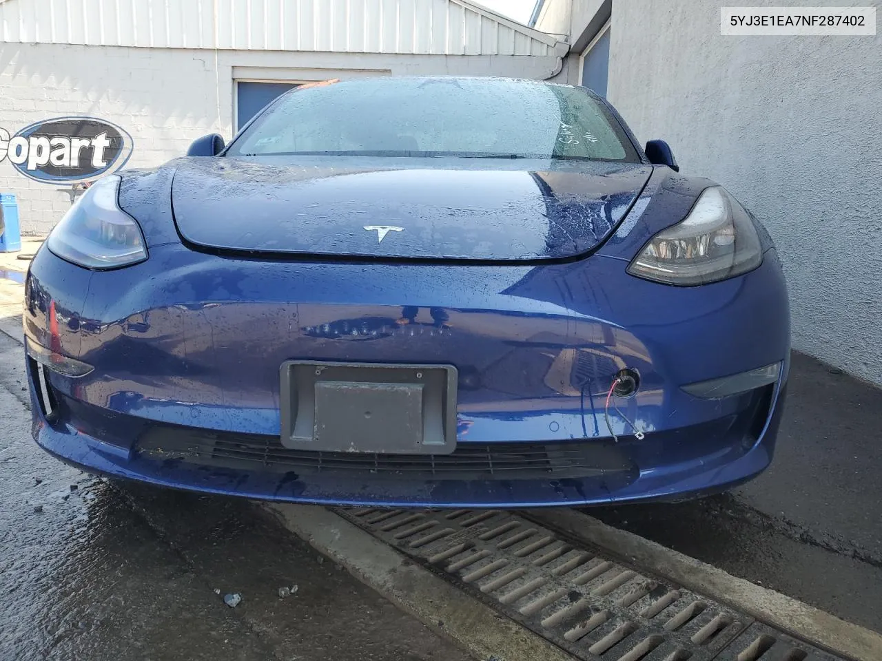 5YJ3E1EA7NF287402 2022 Tesla Model 3