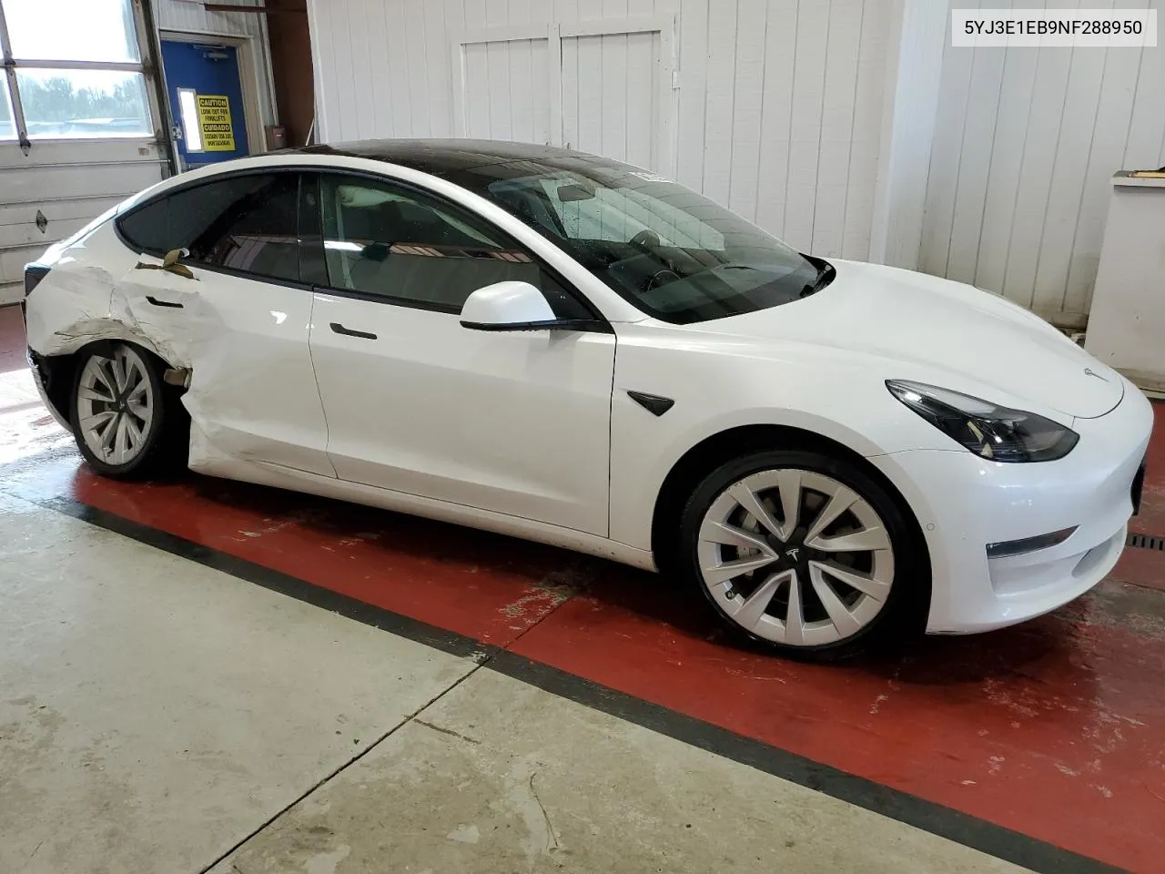 2022 Tesla Model 3 VIN: 5YJ3E1EB9NF288950 Lot: 71590414