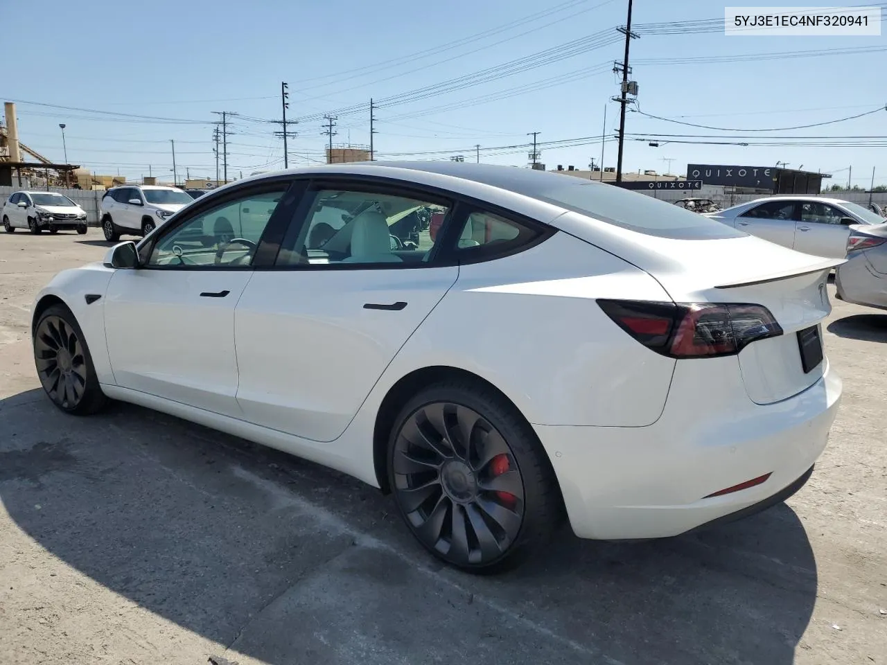 5YJ3E1EC4NF320941 2022 Tesla Model 3