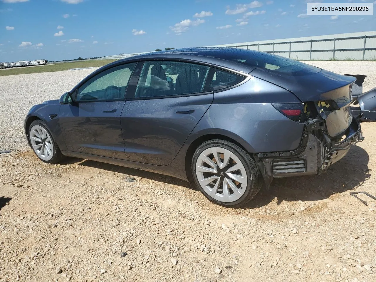 2022 Tesla Model 3 VIN: 5YJ3E1EA5NF290296 Lot: 71750514