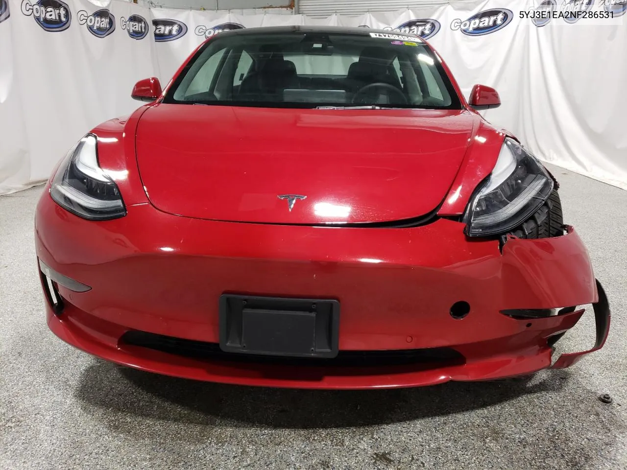 5YJ3E1EA2NF286531 2022 Tesla Model 3