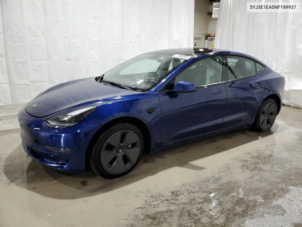 2022 Tesla Model 3 VIN: 5YJ3E1EA5NF189937 Lot: 71895564