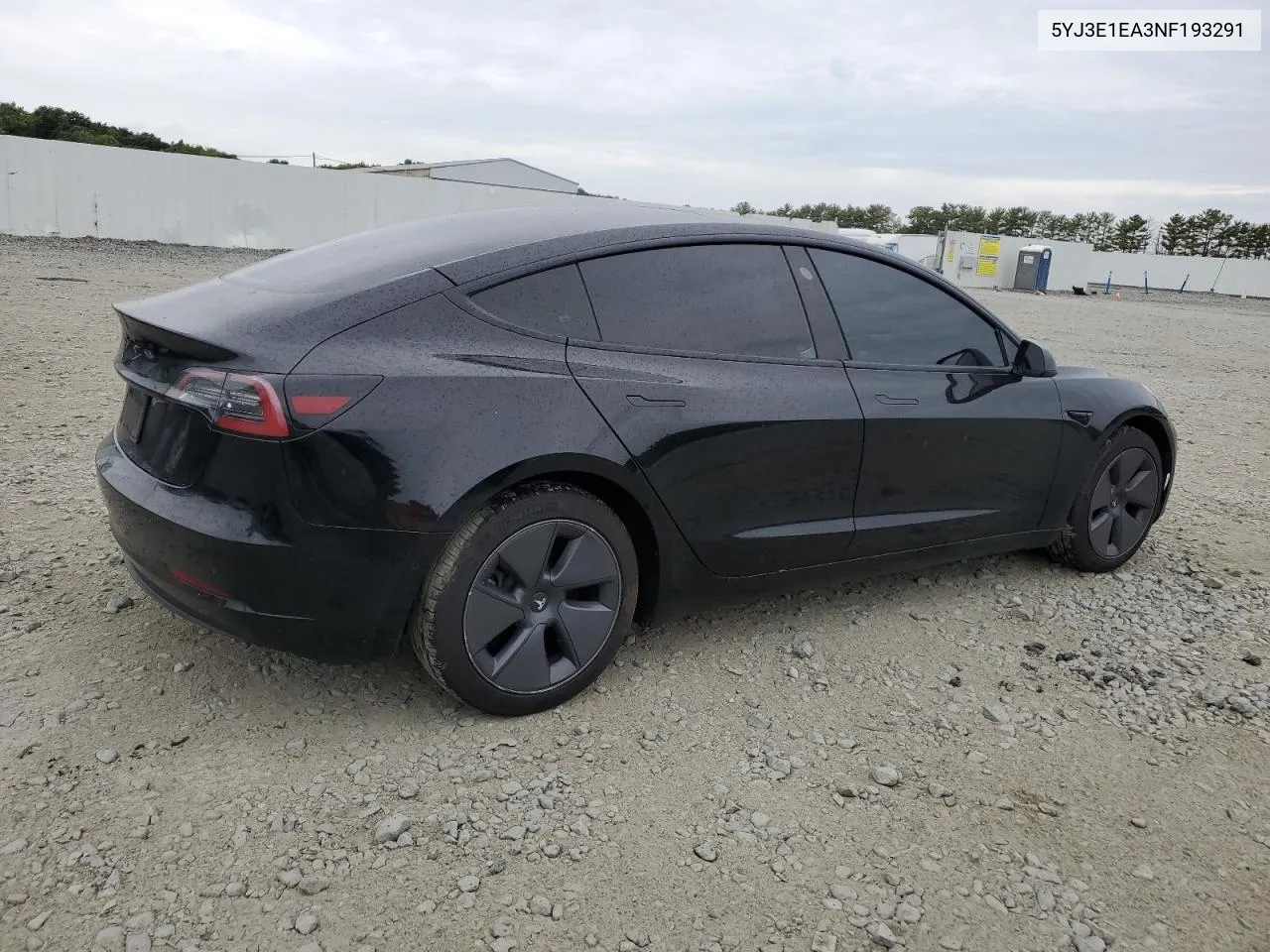 2022 Tesla Model 3 VIN: 5YJ3E1EA3NF193291 Lot: 71925424