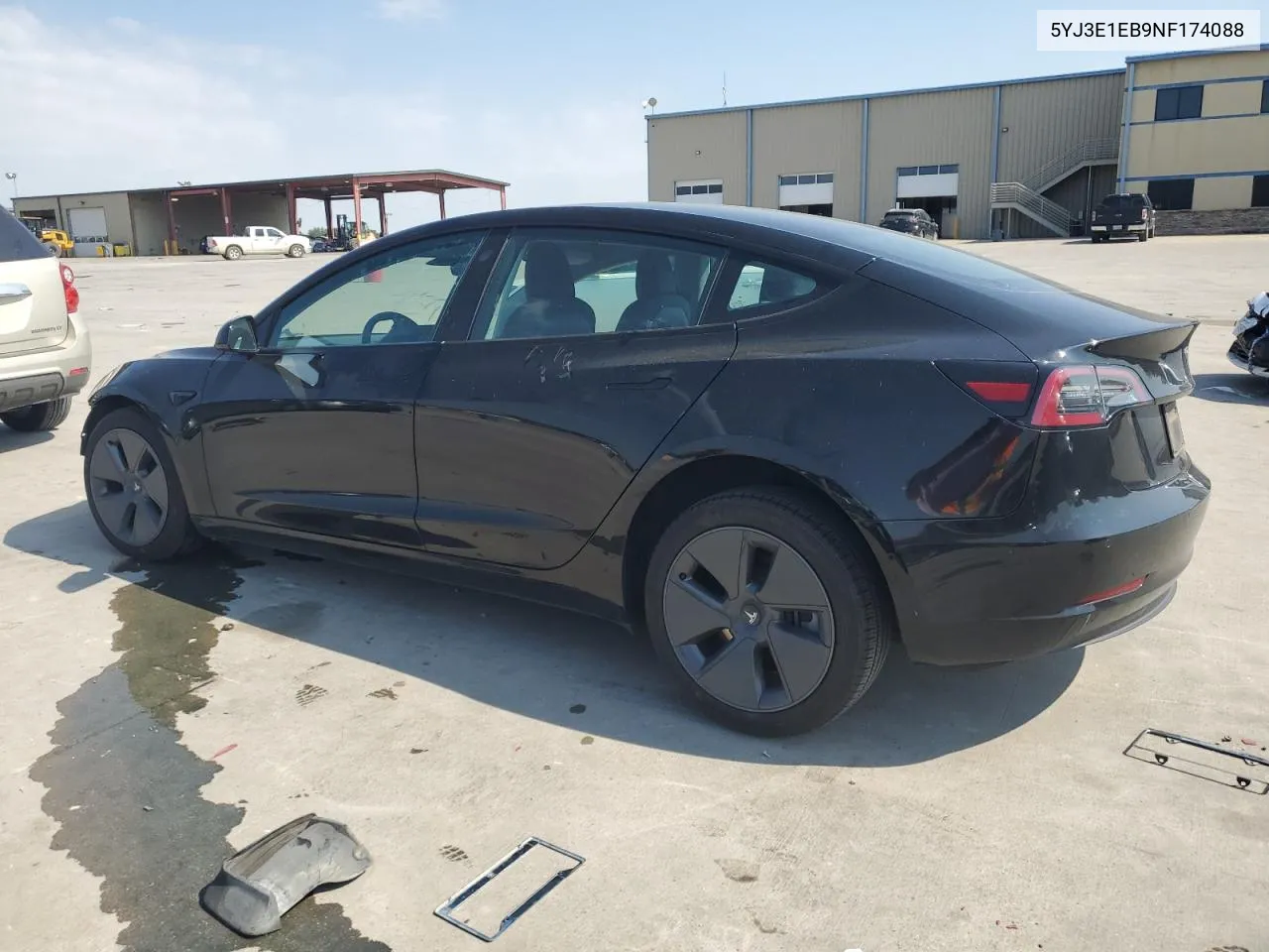 2022 Tesla Model 3 VIN: 5YJ3E1EB9NF174088 Lot: 72130784