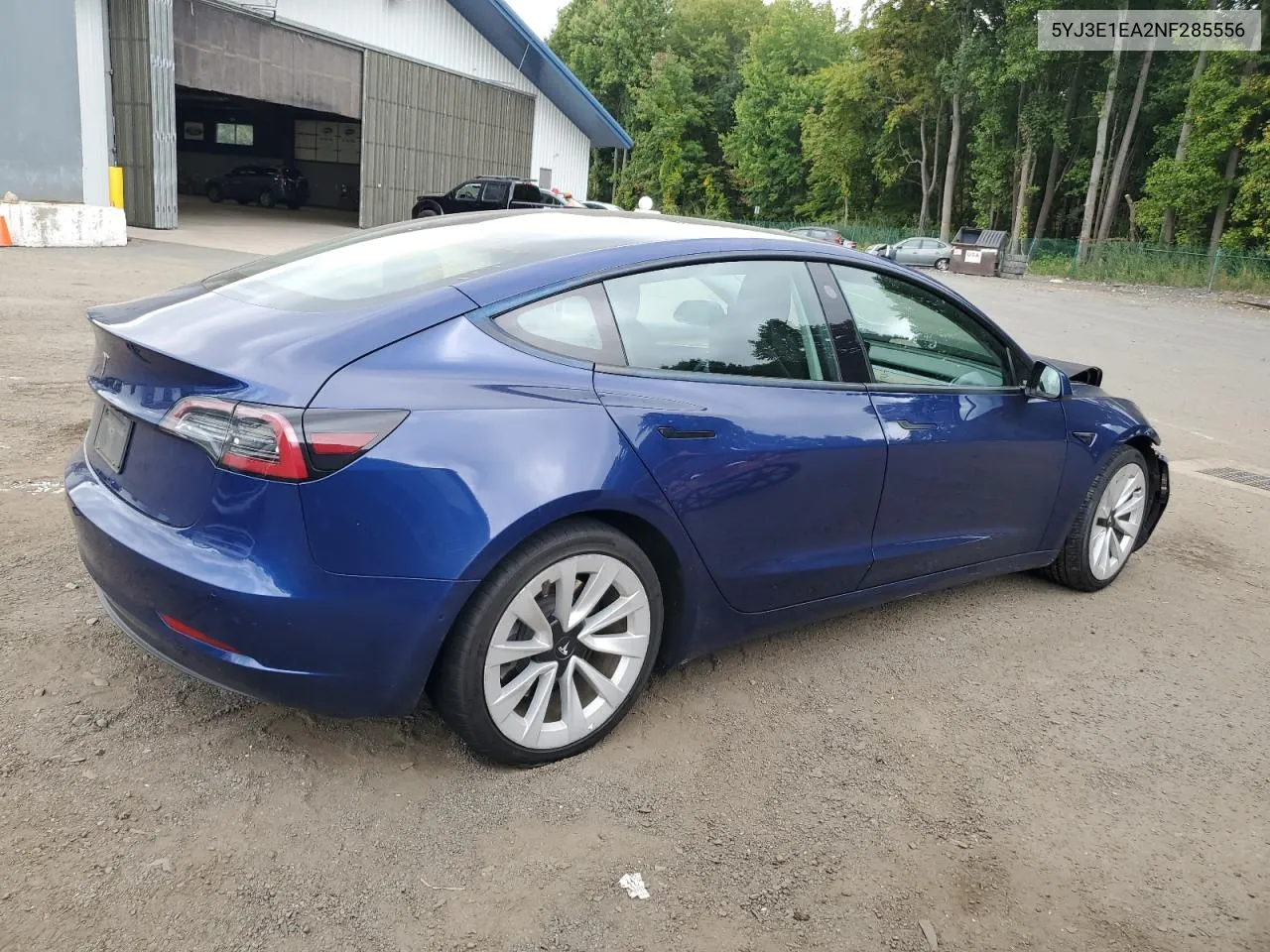 2022 Tesla Model 3 VIN: 5YJ3E1EA2NF285556 Lot: 72198904