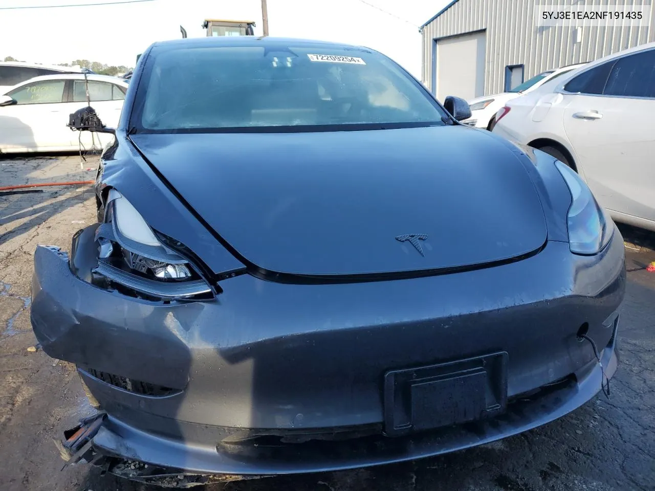 5YJ3E1EA2NF191435 2022 Tesla Model 3