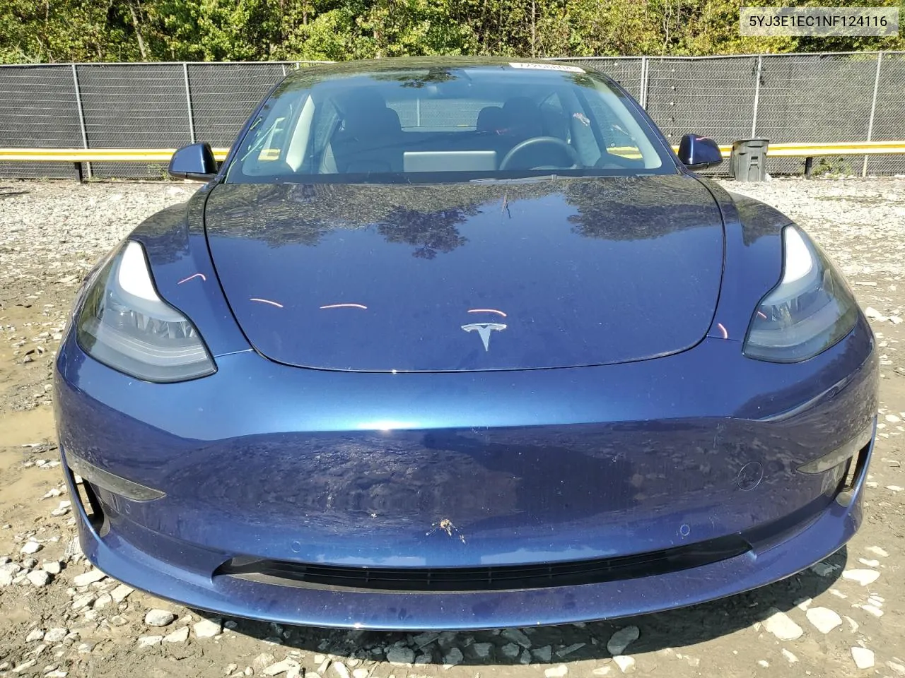 5YJ3E1EC1NF124116 2022 Tesla Model 3