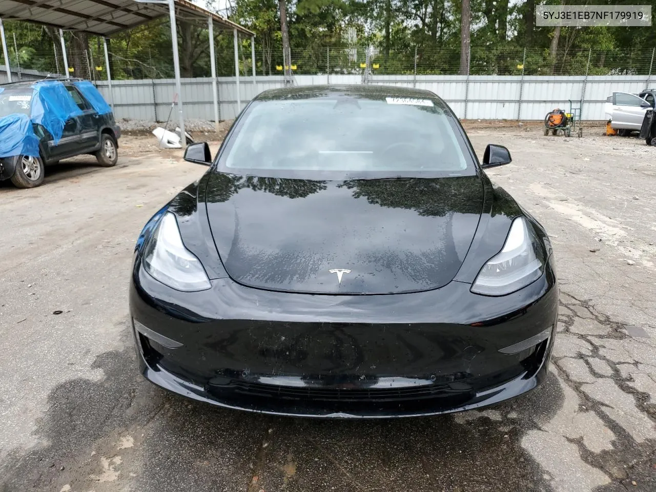 2022 Tesla Model 3 VIN: 5YJ3E1EB7NF179919 Lot: 72364584