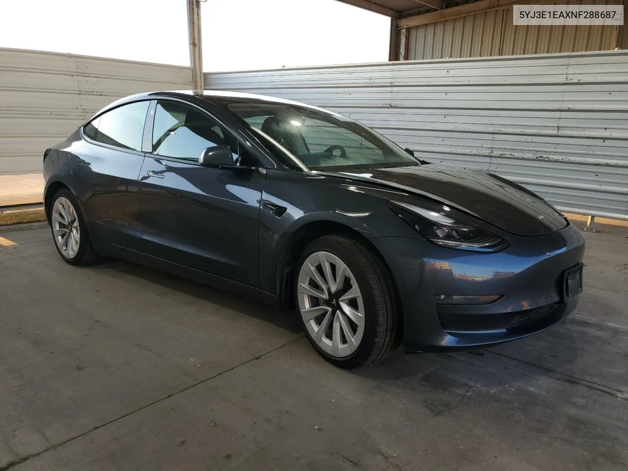 5YJ3E1EAXNF288687 2022 Tesla Model 3