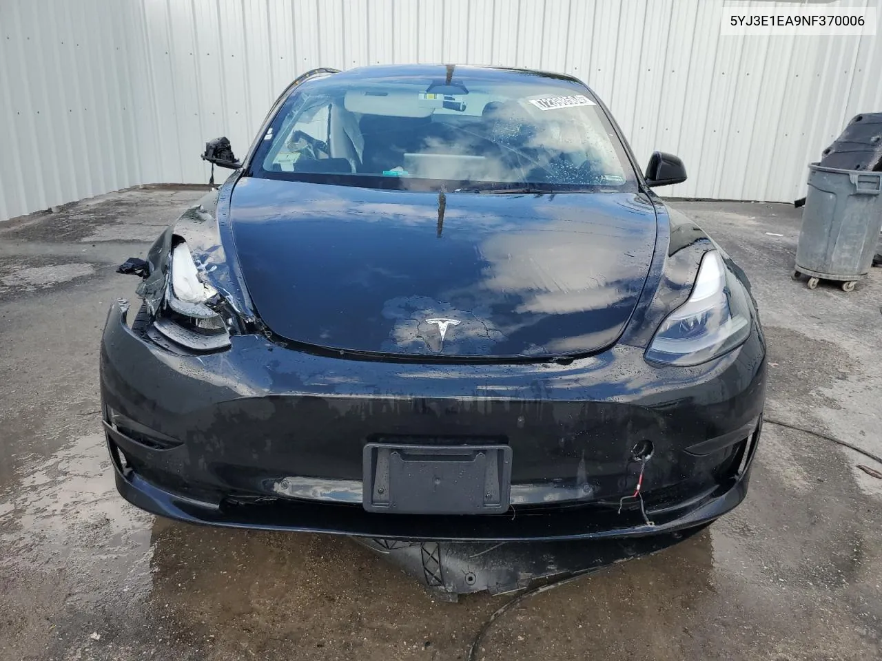 2022 Tesla Model 3 VIN: 5YJ3E1EA9NF370006 Lot: 72398504