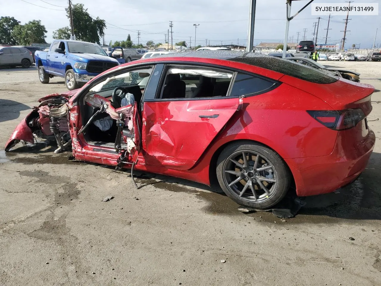 5YJ3E1EA3NF131499 2022 Tesla Model 3