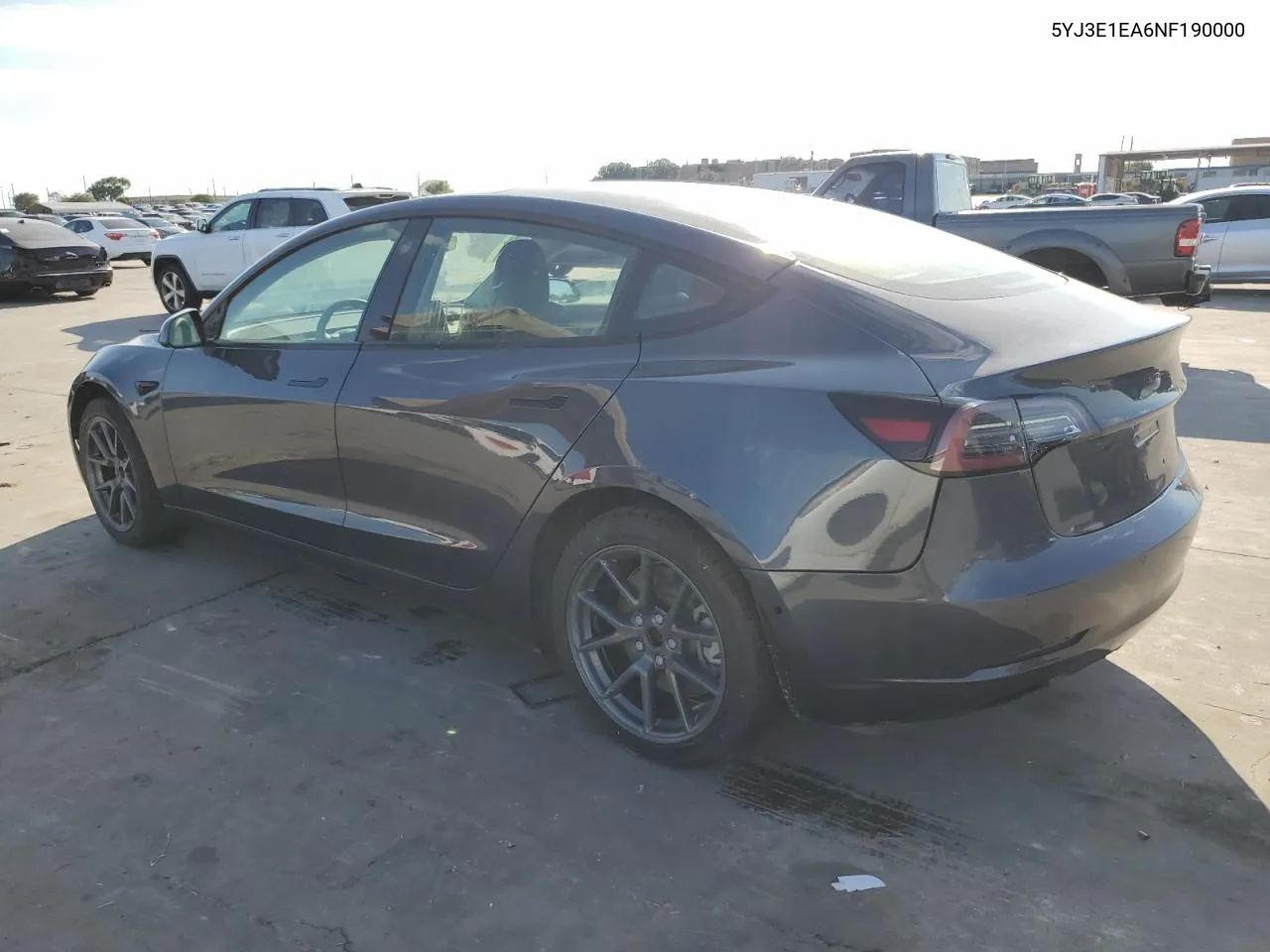 2022 Tesla Model 3 VIN: 5YJ3E1EA6NF190000 Lot: 72582854