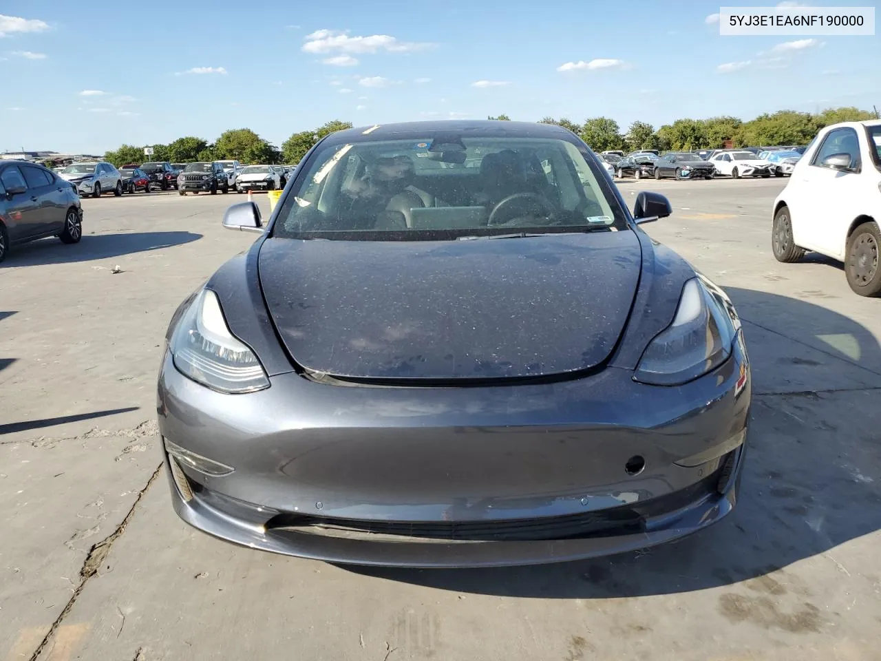 2022 Tesla Model 3 VIN: 5YJ3E1EA6NF190000 Lot: 40782930