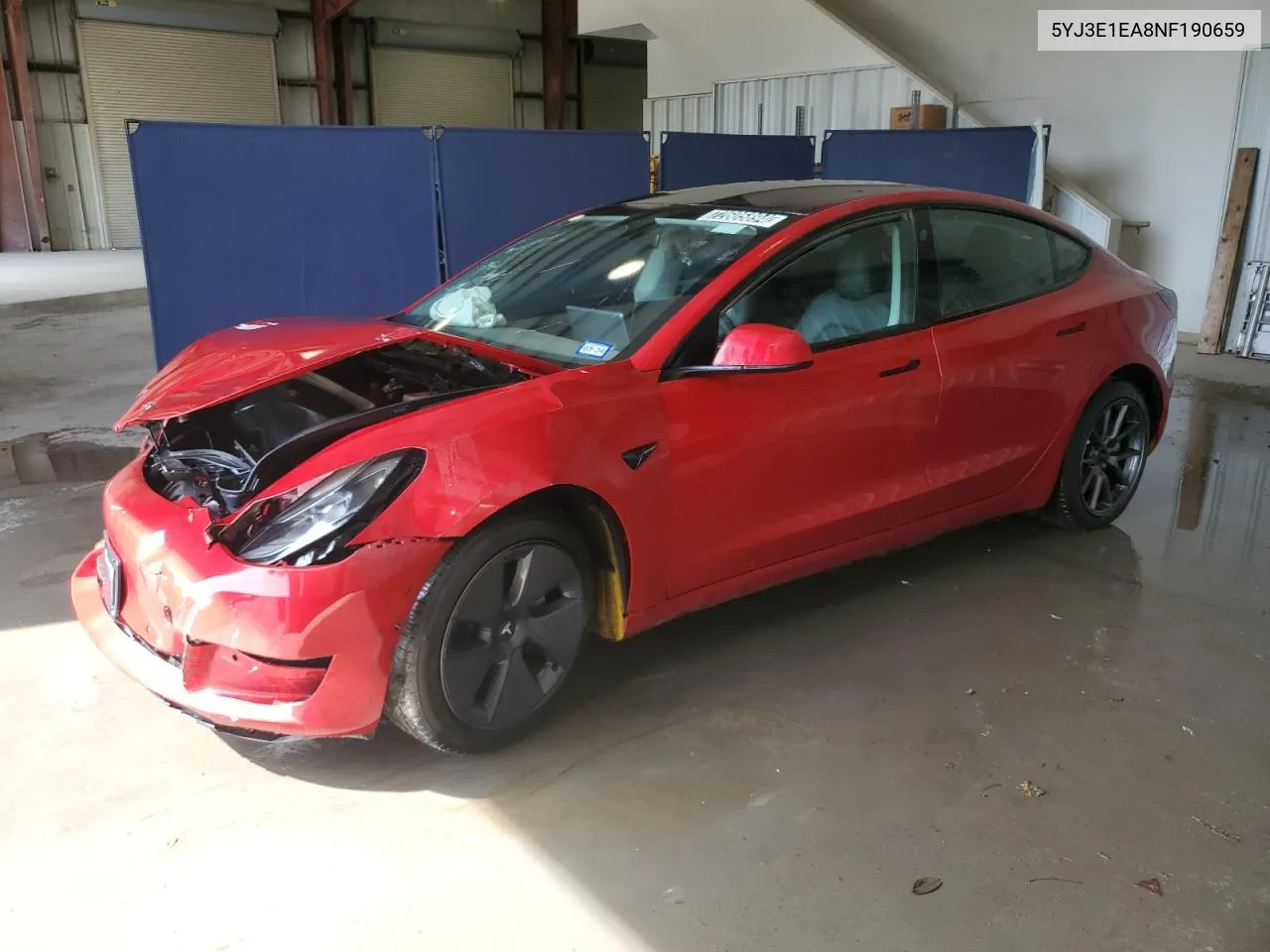 5YJ3E1EA8NF190659 2022 Tesla Model 3