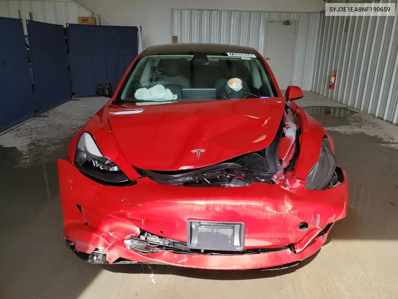 5YJ3E1EA8NF190659 2022 Tesla Model 3