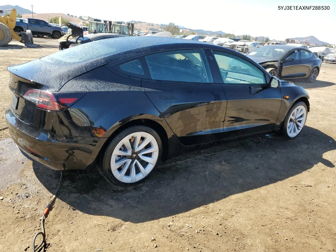 2022 Tesla Model 3 VIN: 5YJ3E1EAXNF288530 Lot: 72605974