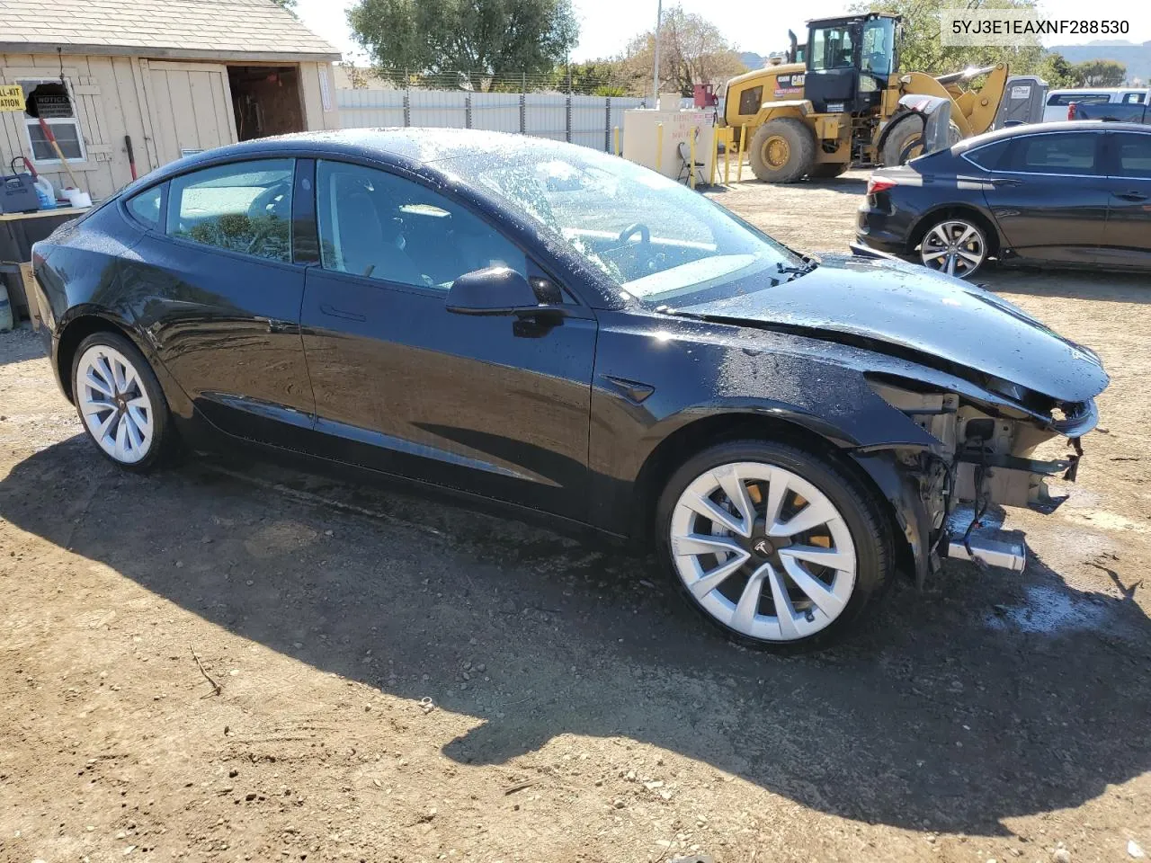 2022 Tesla Model 3 VIN: 5YJ3E1EAXNF288530 Lot: 72605974