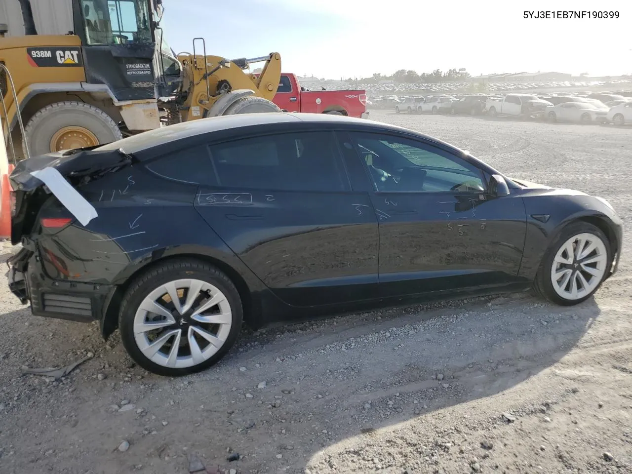 5YJ3E1EB7NF190399 2022 Tesla Model 3