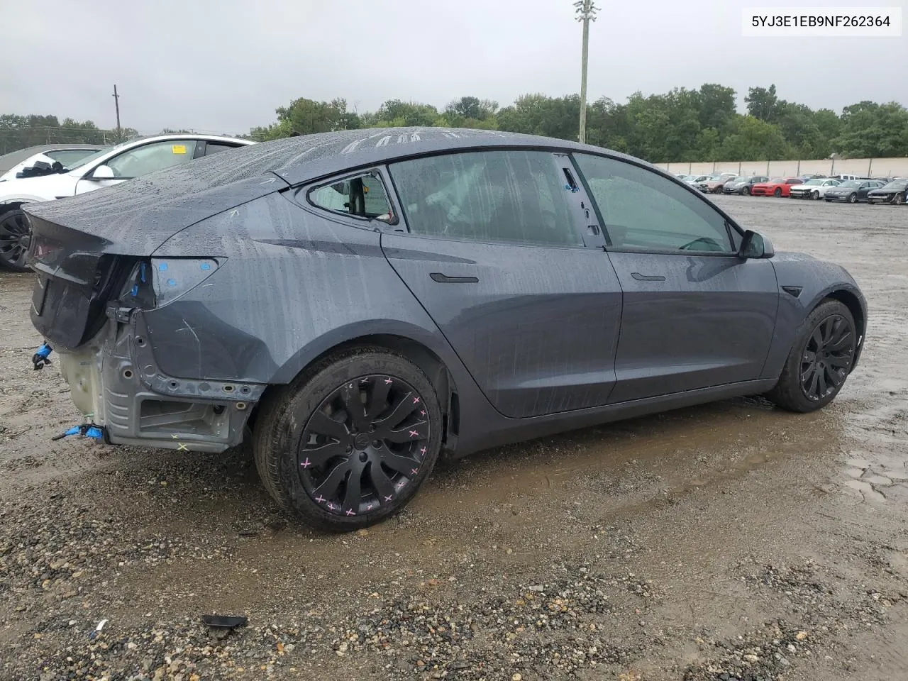 5YJ3E1EB9NF262364 2022 Tesla Model 3