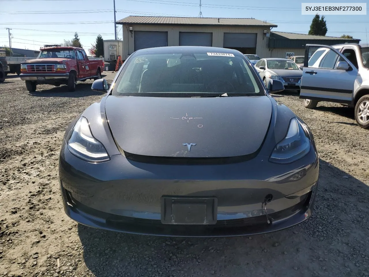 2022 Tesla Model 3 VIN: 5YJ3E1EB3NF277300 Lot: 73433074