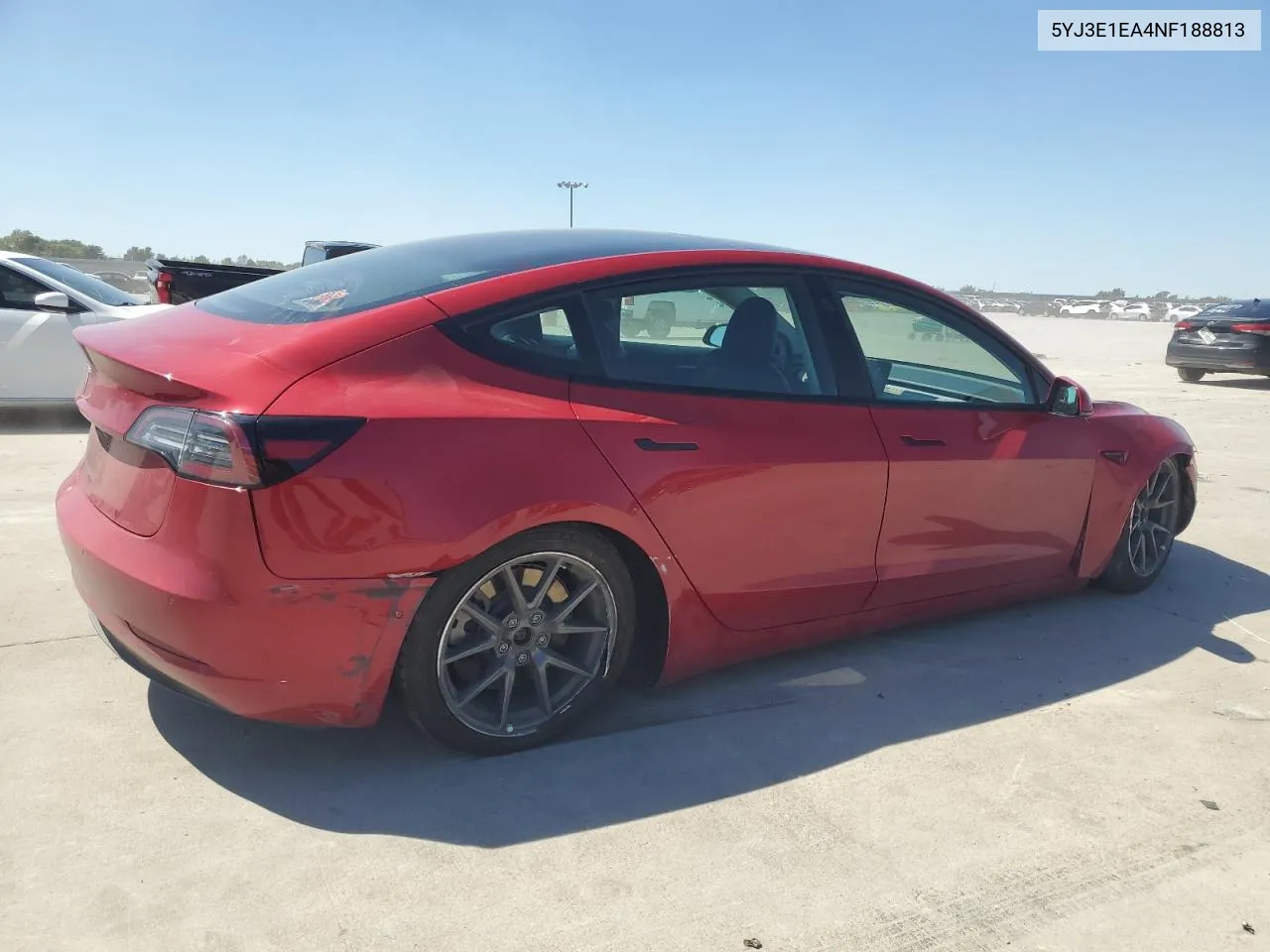 5YJ3E1EA4NF188813 2022 Tesla Model 3