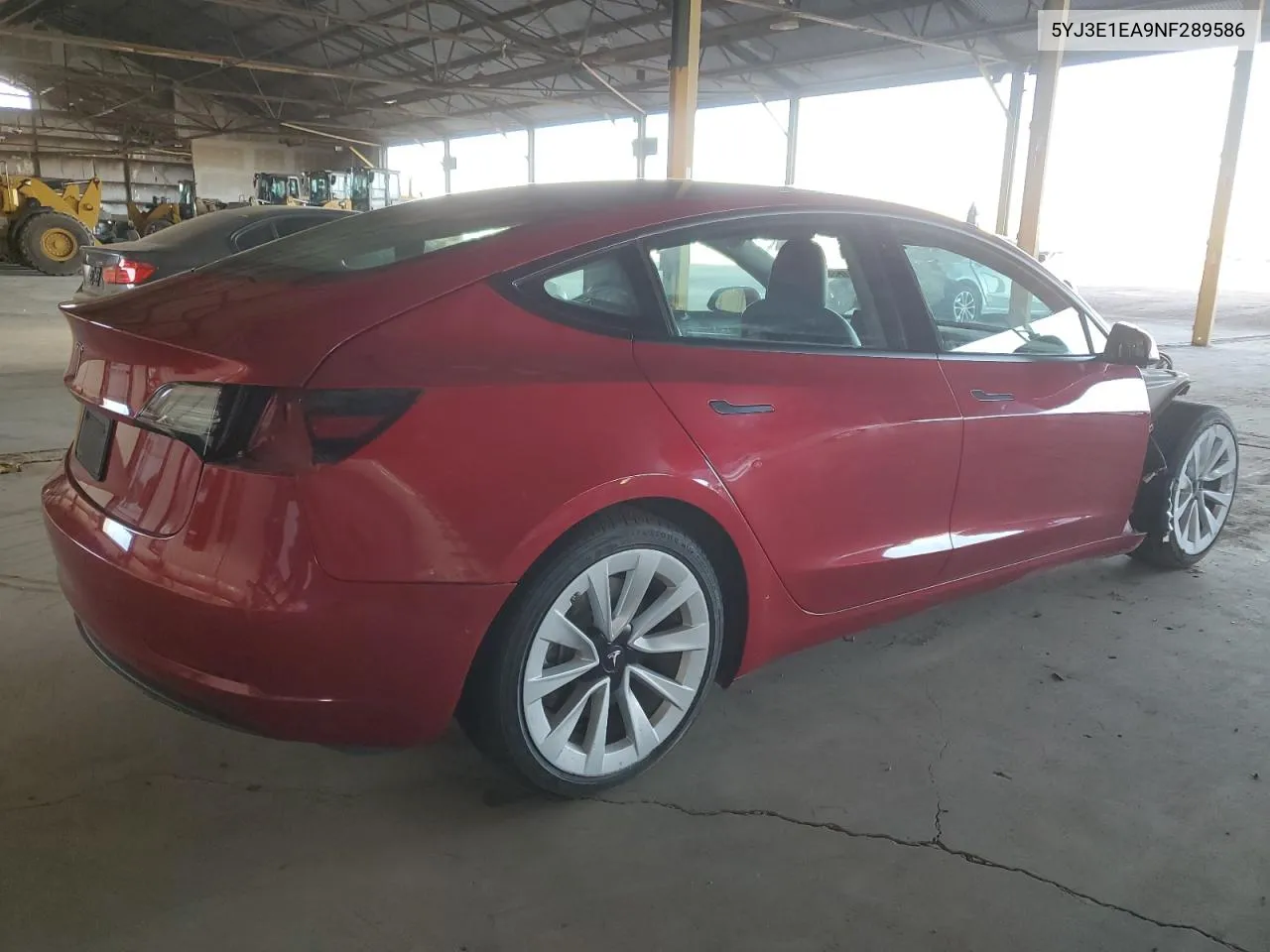 2022 Tesla Model 3 VIN: 5YJ3E1EA9NF289586 Lot: 73695734