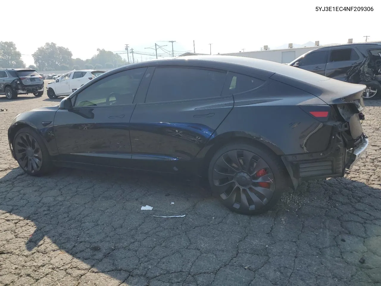 5YJ3E1EC4NF209306 2022 Tesla Model 3